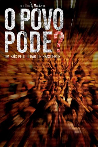 Movie poster for O Povo Pode?: Um País Pelo Olhar de Brasileiros (2022)