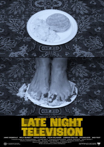 Movie poster for Late Night Television (2025)