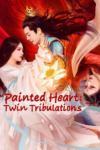 Movie poster for Painted Heart: Twin Tribulations (2023)