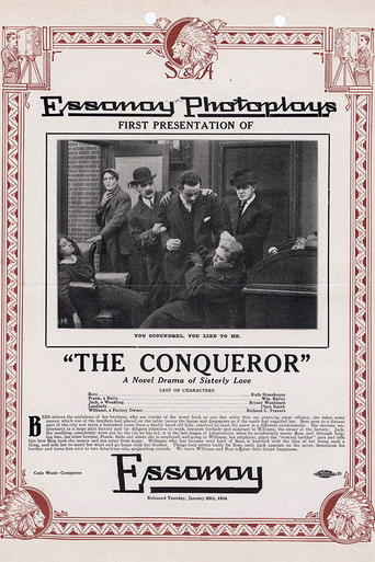Movie poster for The Conqueror (1914)