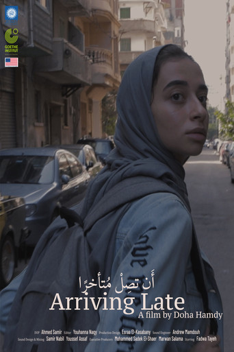 Movie poster for Arriving Late (2021)