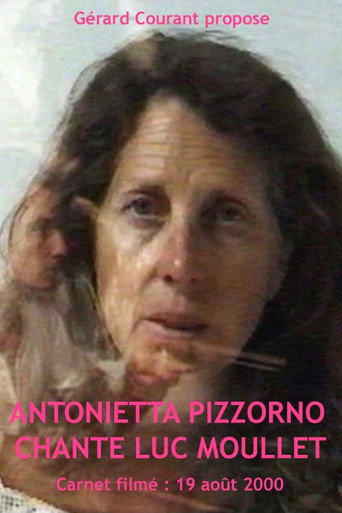 Movie poster for Antonietta Pizzorno chante Luc Moullet (2012)