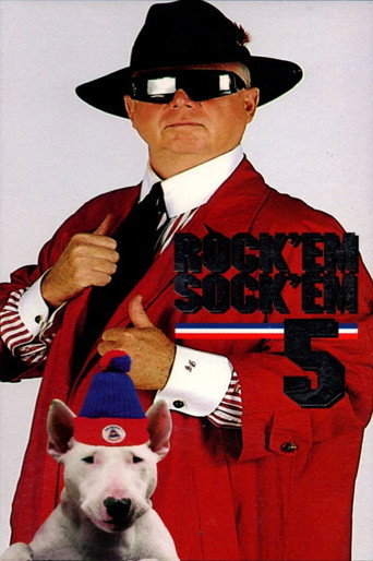 Movie poster for Don Cherry's Rock'em Sock'em Hockey 5 (1993)