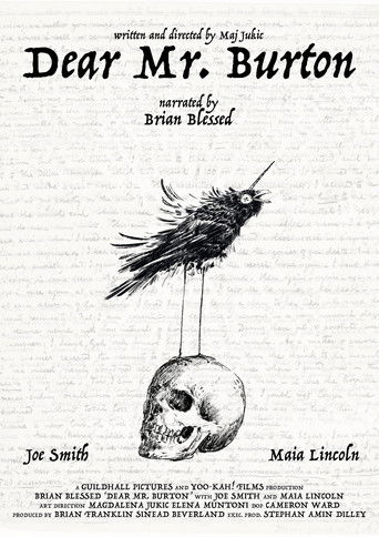 Dear Mr. Burton poster