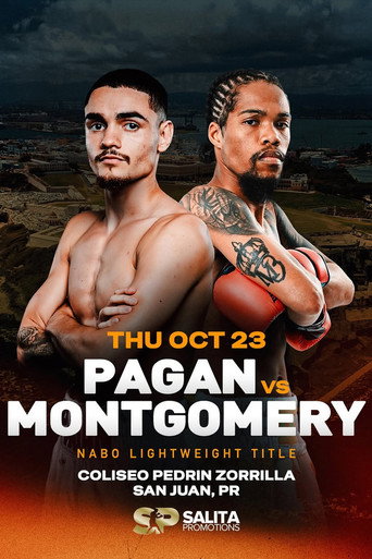 Movie poster for Joshua Pagan vs. Maliek Montgomery (2025)