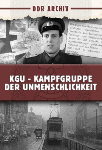 Movie poster for KgU - Task Force of Inhumanity (1956)
