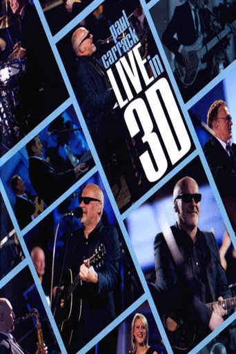 Movie poster for Paul Carrack Live In 3D (2010)