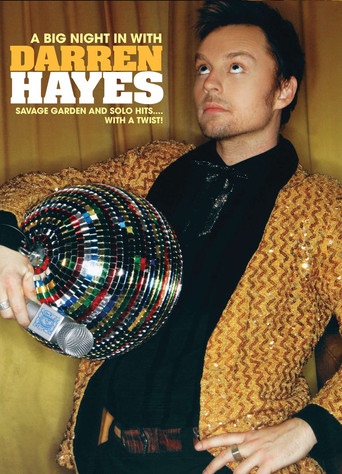 Movie poster for Darren Hayes - A Big Night in with Darren Hayes (2006)