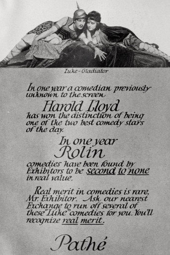 Movie poster for Luke, the Gladiator (1916)