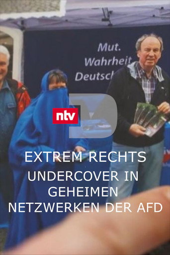 Movie poster for Extrem rechts - Undercover in geheimen Netzwerken der AfD (2024)