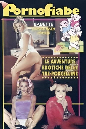 Le tre porcelline poster