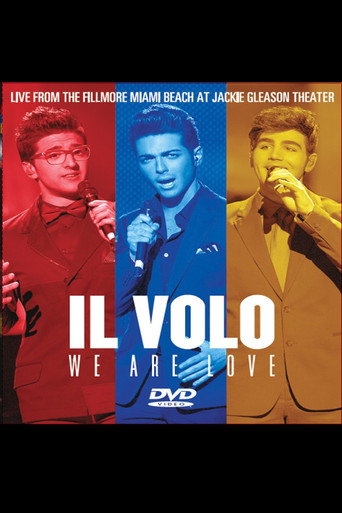 Movie poster for Il Volo: We Are Love - Live From The Fillmore Miami Beach 2013 (2013)