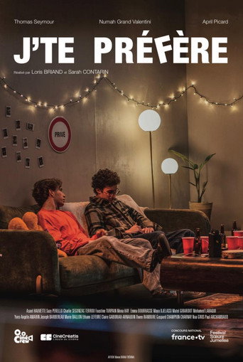 Movie poster for J'te préfère