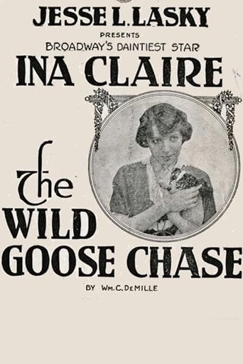 Movie poster for The Wild Goose Chase (1915)