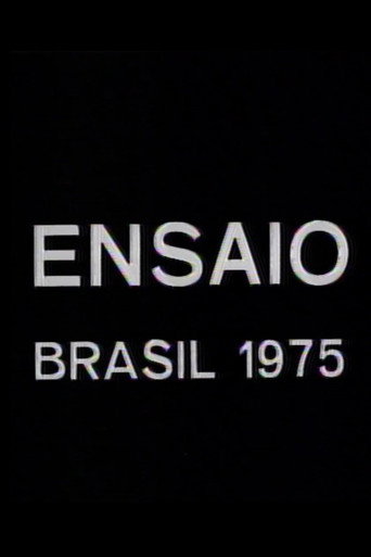 Movie poster for Ensaio (1975)