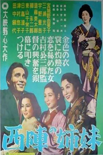 Movie poster for Sisters of Nishijin (1952)