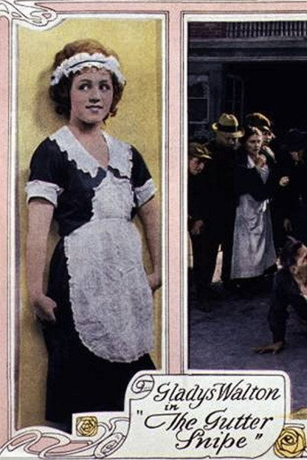 Movie poster for The Guttersnipe (1922)