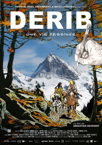 Movie poster for Derib, une vie dessinée (2025)
