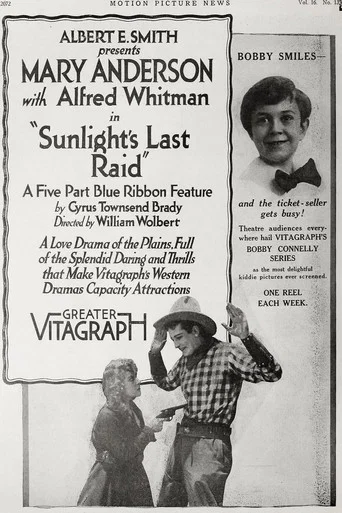 Movie poster for Sunlight's Last Raid (1917)