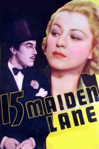Movie poster for 15 Maiden Lane (1936)