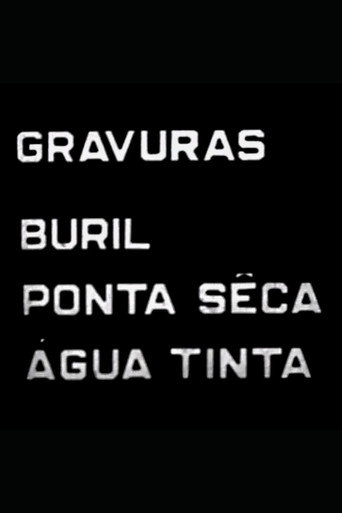 Movie poster for Gravuras: Buril, Ponta Seca, Água Tinta (1952)