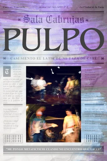 Movie poster for Pulpo - Live @ Sala Cabrujas (2026)
