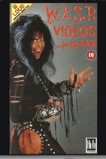 Movie poster for W.A.S.P. - Videos... In the Raw (1988)
