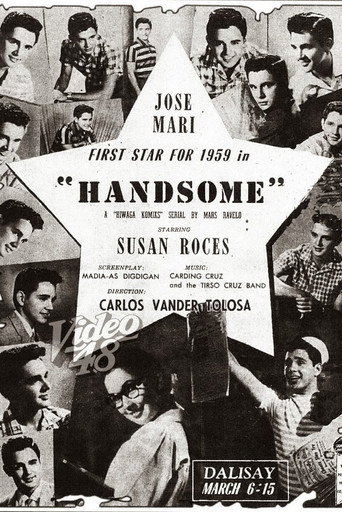 Movie poster for Handsome (1959)