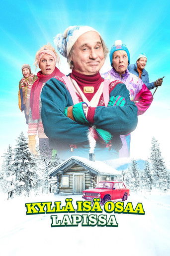 Kyllä isä osaa Lapissa poster