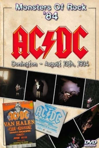 Movie poster for AC/DC: Donington Park 18 August 1984 (1984)