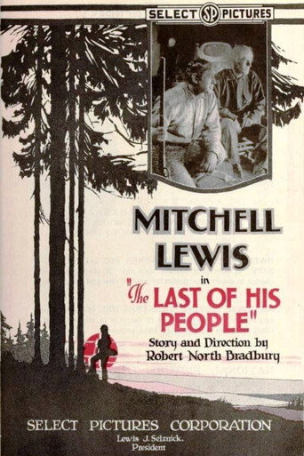 Movie poster for The Last of His People (1919)