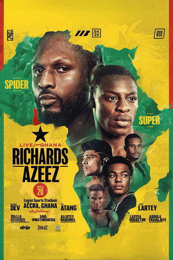 Movie poster for Craig Richards vs. Dan Azeez (2025)