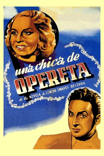 Una chica de opereta poster