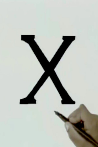 Movie poster for The Letter X (1991)