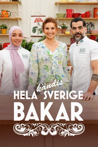 Series poster for Hela kändis-Sverige bakar (2014)