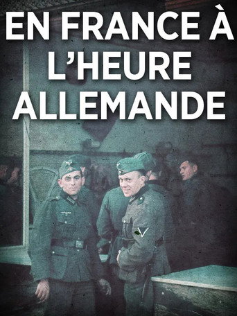 Series poster for En France, à l'heure allemande (2015)