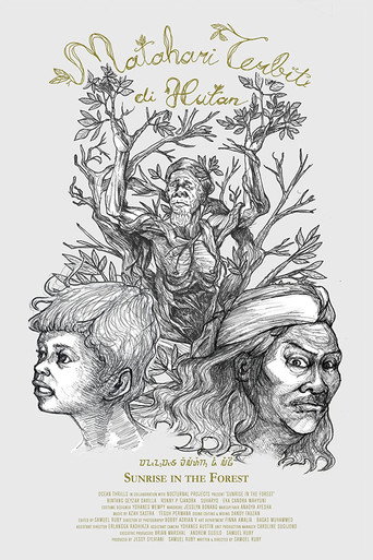 Sunrise in the Forest poster