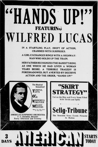 Movie poster for Hands Up! (1917)