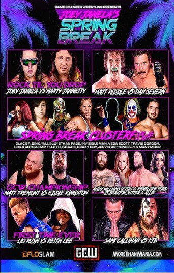 GCW: Joey Janela's Spring Break poster