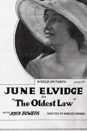 Movie poster for The Oldest Law (1918)