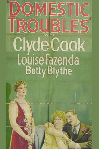 Movie poster for Domestic Troubles (1928)