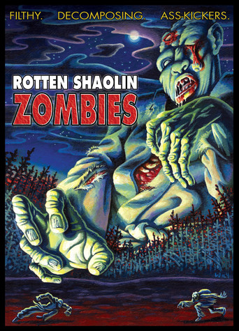 Movie poster for Rotten Shaolin Zombies (2004)