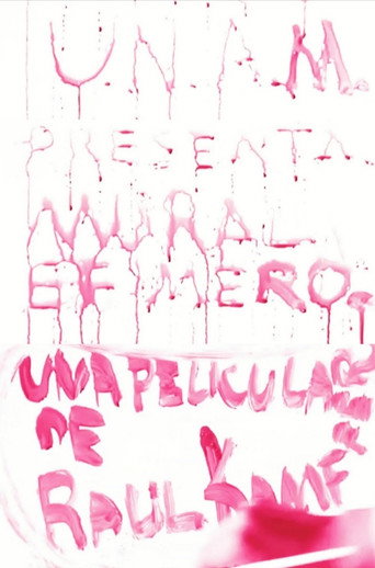 Movie poster for Mural efímero (1968)