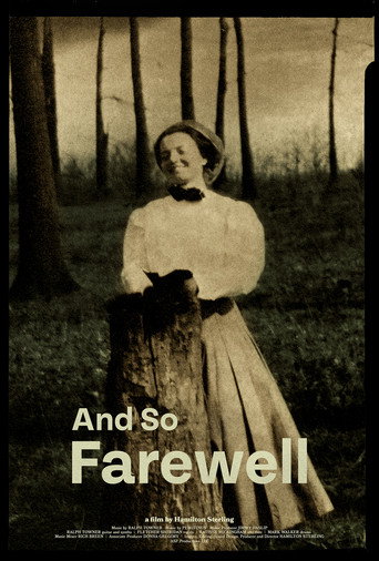 Movie poster for And So Farewell (2021)