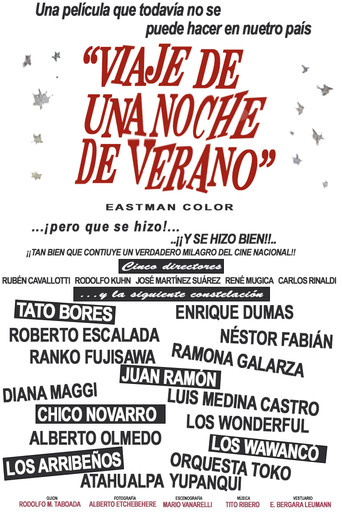 Viaje de una noche de verano poster
