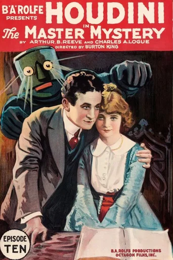 Movie poster for The Master Mystery (1918)