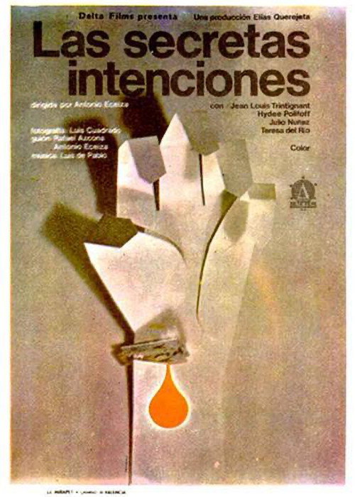 Movie poster for Las secretas intenciones (1970)