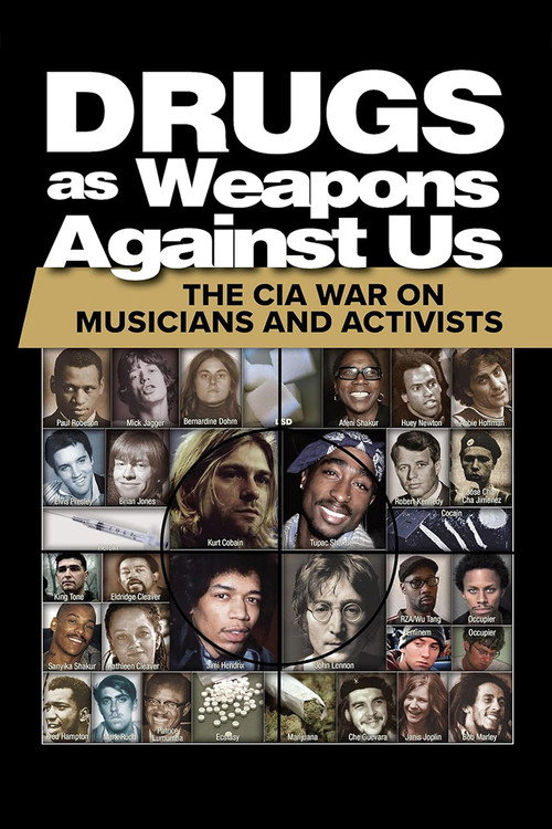 Movie poster for Drugs as Weapons Against Us: The CIA War on Musicians and Activists (2018)