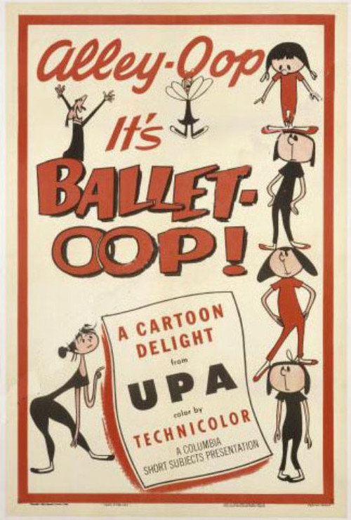 Movie poster for Ballet-Oop (1954)