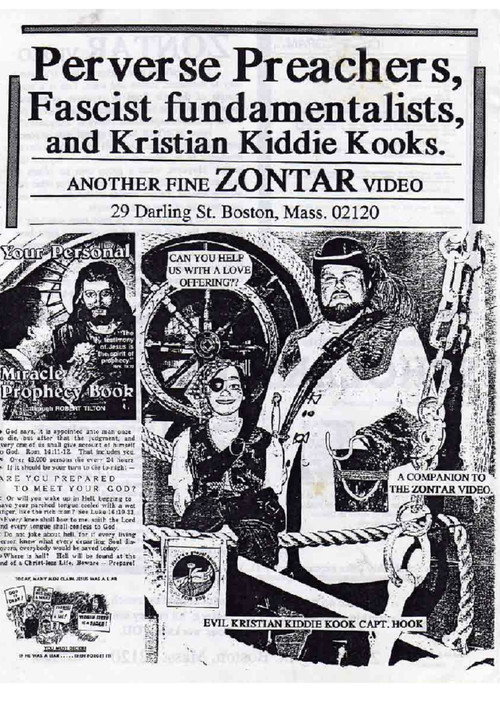 Movie poster for Perverse Preachers, Fascist Fundamentalists, and Kristian Kiddie Kooks (1991)